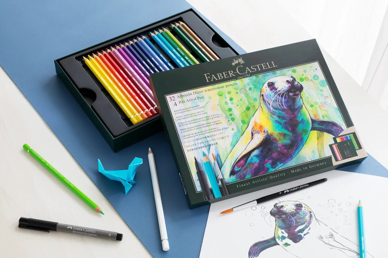 Set multiproduits ALBRECHT DÜRER & PITT ARTIST PEN - Coffret 37 pièces - FABER - CASTELL - 4005402175536