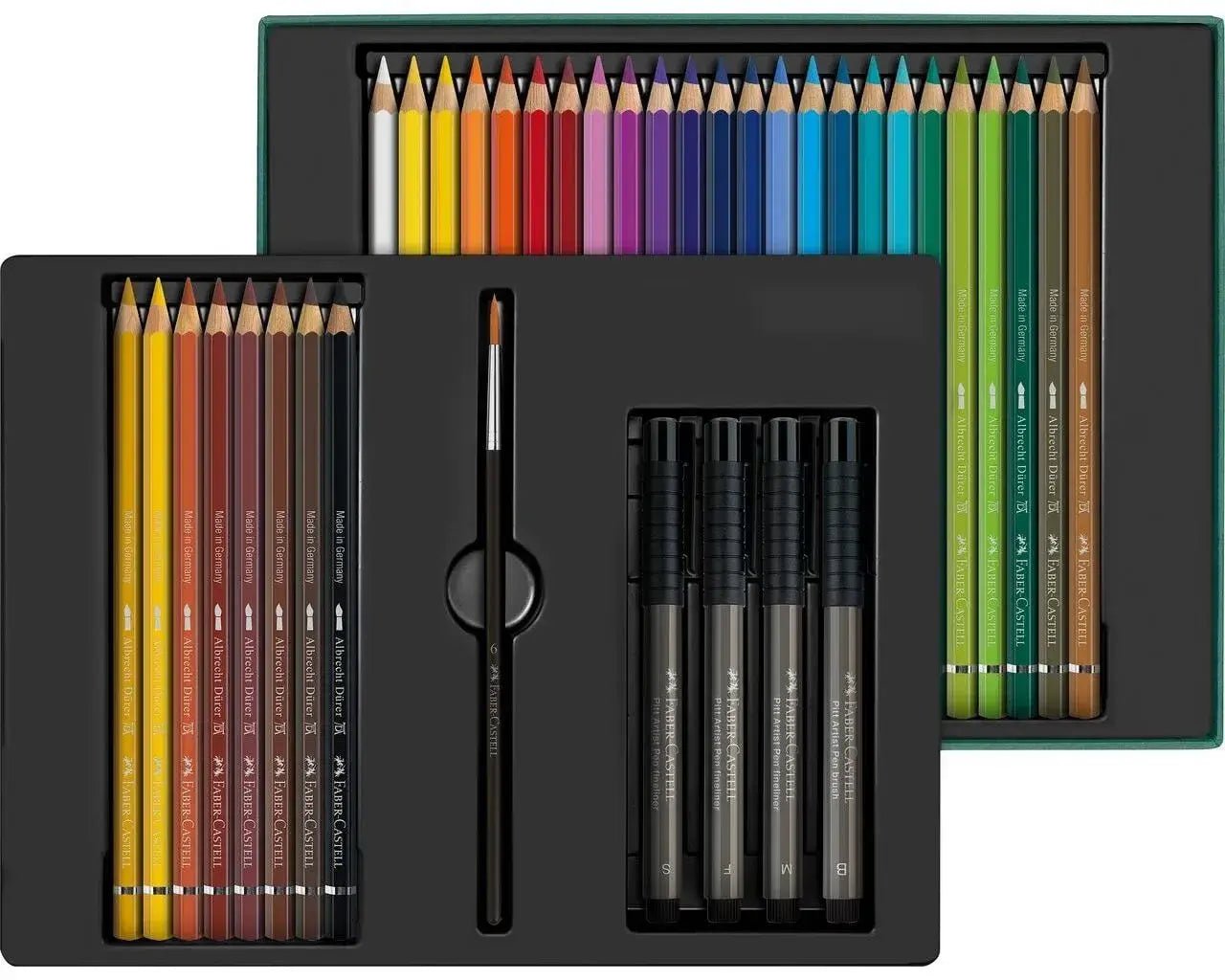 Set multiproduits ALBRECHT DÜRER & PITT ARTIST PEN - Coffret 37 pièces - FABER - CASTELL - 4005402175536