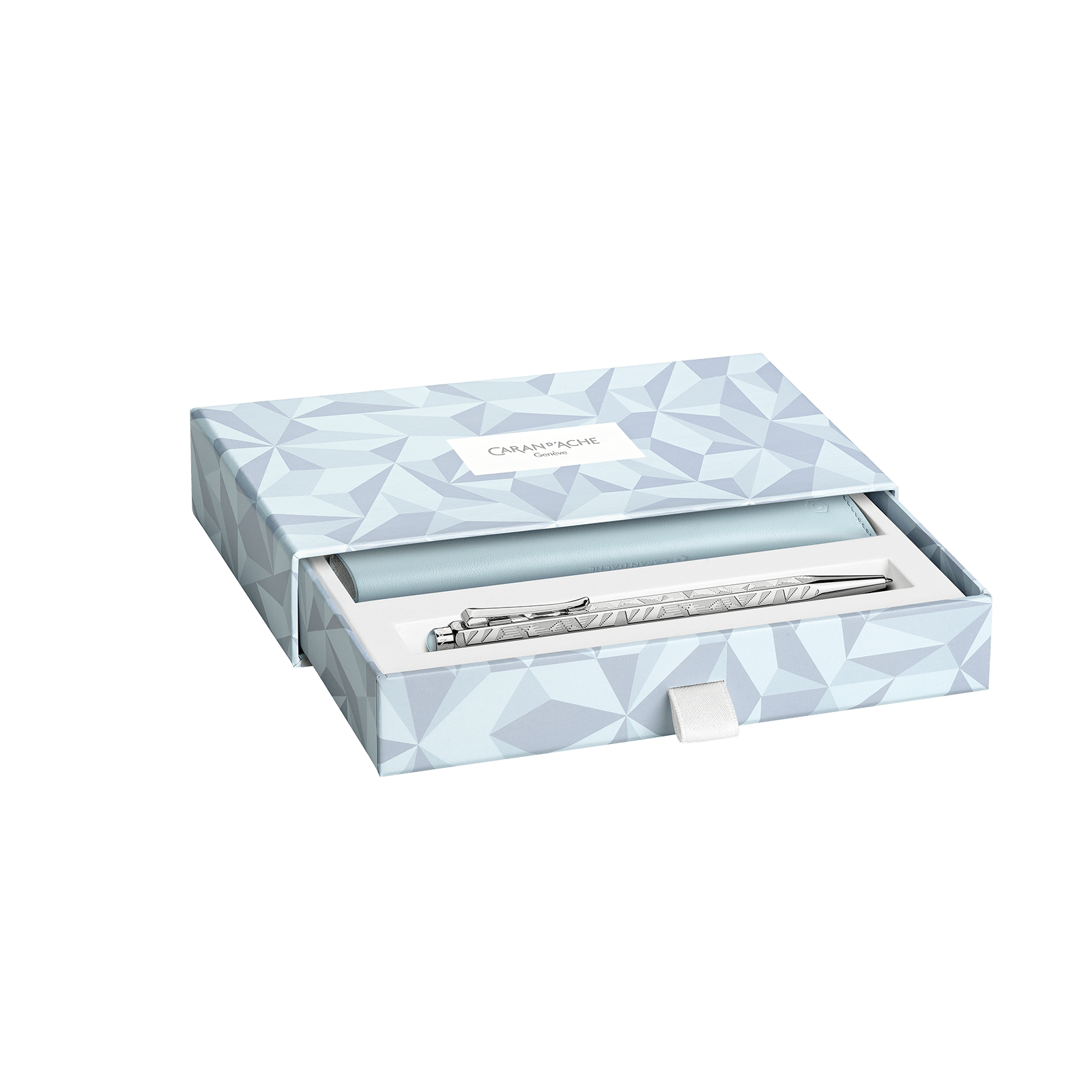 Set stylo bille CARAN D'ACHE Ecridor Alpine Frost - 7630002360883