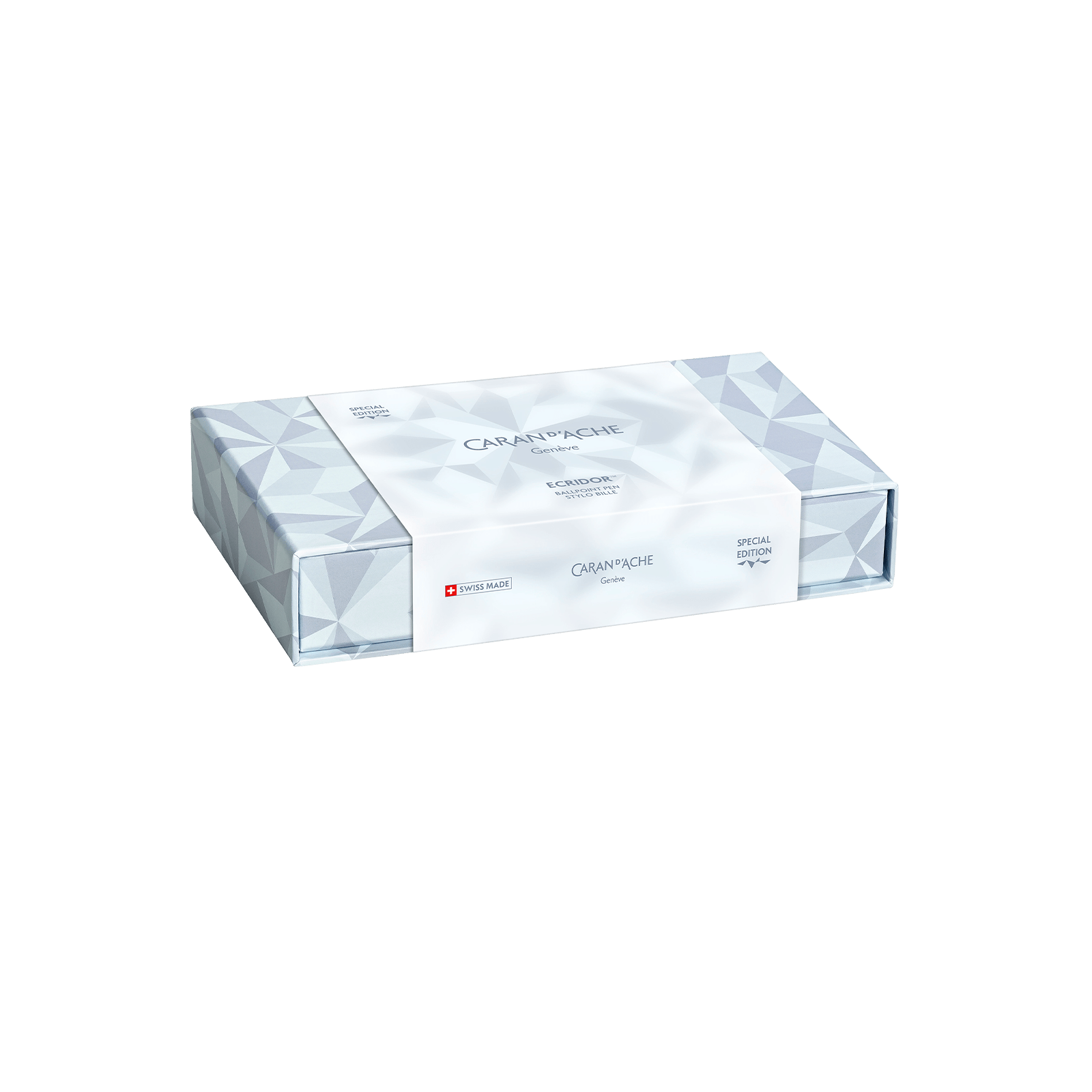 Set stylo bille CARAN D'ACHE Ecridor Alpine Frost - 7630002360883