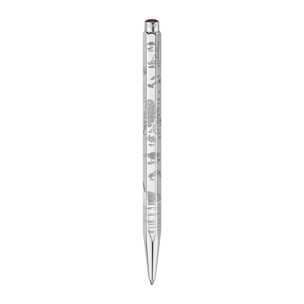 Set stylo bille CARAN D'ACHE Ecridor Toile de Jouy Geneva Edition - 7630002365789