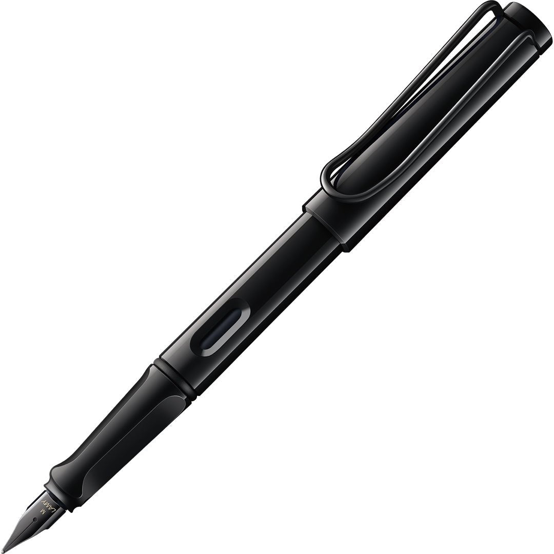 Set stylo plume LAMY safari Multicolor Édition Spéciale - All Black + All White - Extra - fine (EF) -