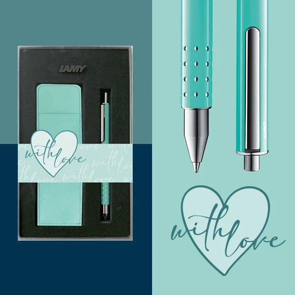 Set stylo roller LAMY swift - Lagoon -