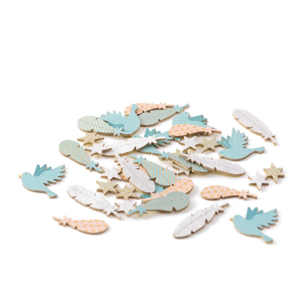 Stickers MIDORI Decoration - Plumes -