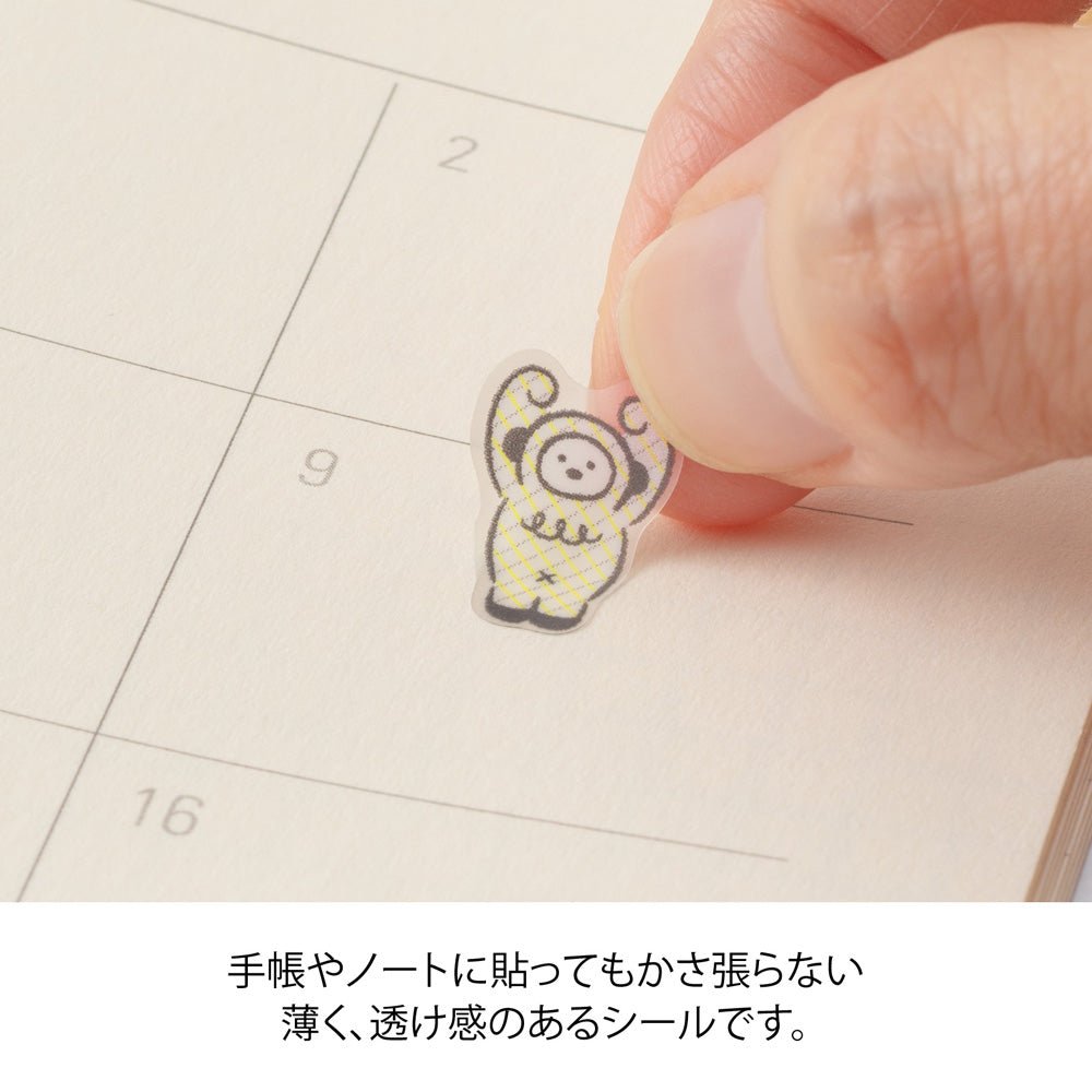 Stickers repositionnables MIDORI Collection - Monstres - 4902805827386