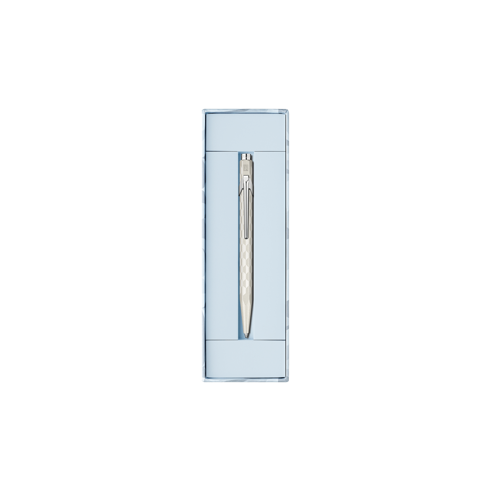 Stylo bille CARAN D'ACHE 849 Alpine Frost Édition Spéciale - Blanc - 7630002360821