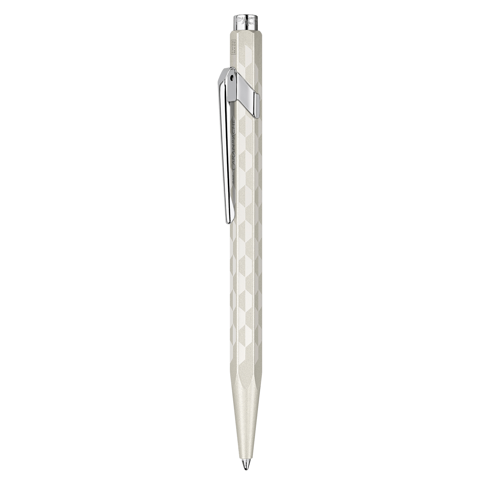 Stylo bille CARAN D'ACHE 849 Alpine Frost Édition Spéciale - Blanc - 7630002360821