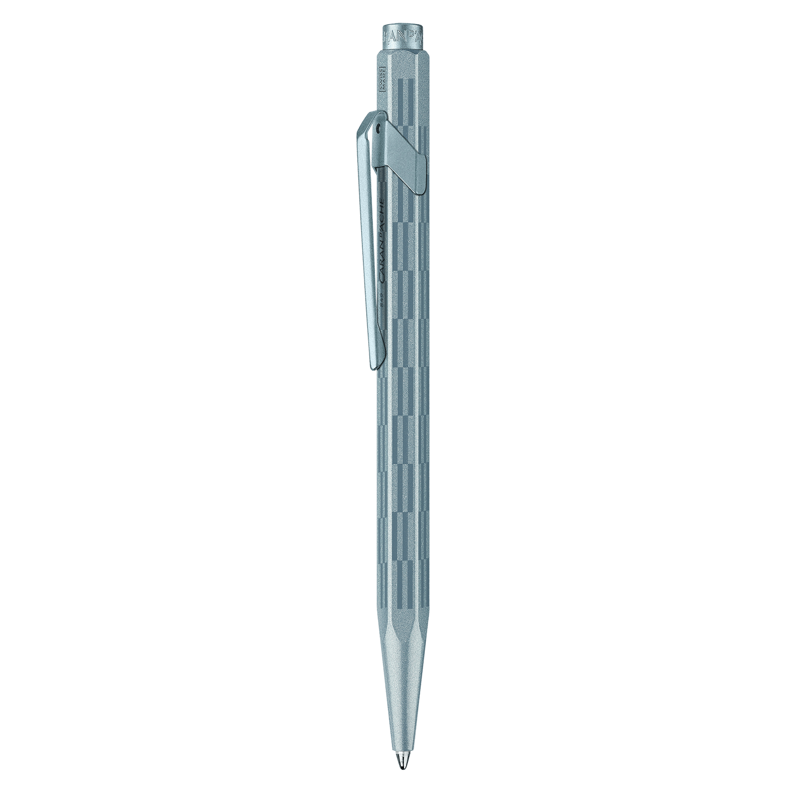 Stylo bille CARAN D'ACHE 849 Alpine Frost Édition Spéciale - Bleu - 7630002360838