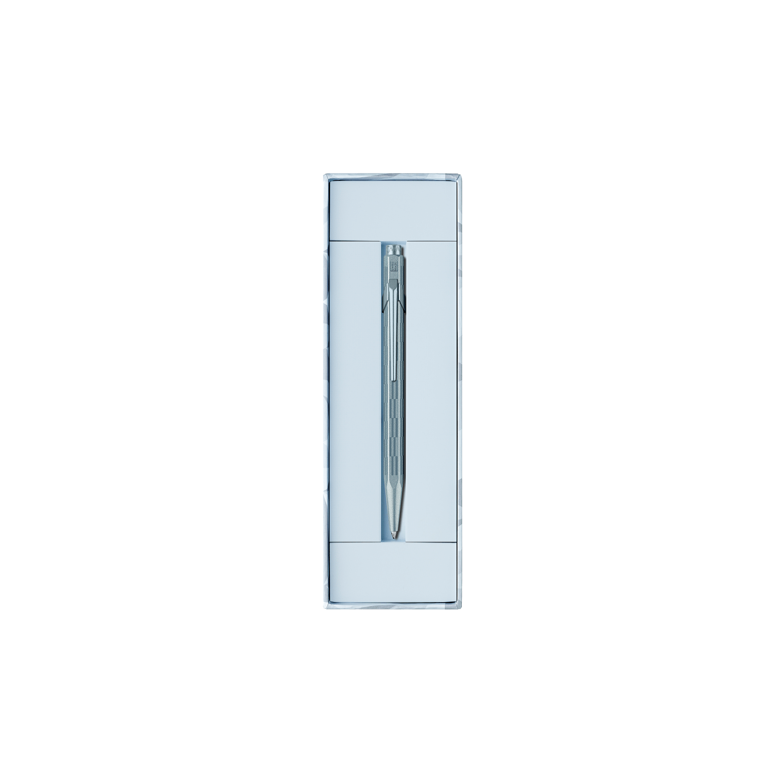 Stylo bille CARAN D'ACHE 849 Alpine Frost Édition Spéciale - Bleu - 7630002360838