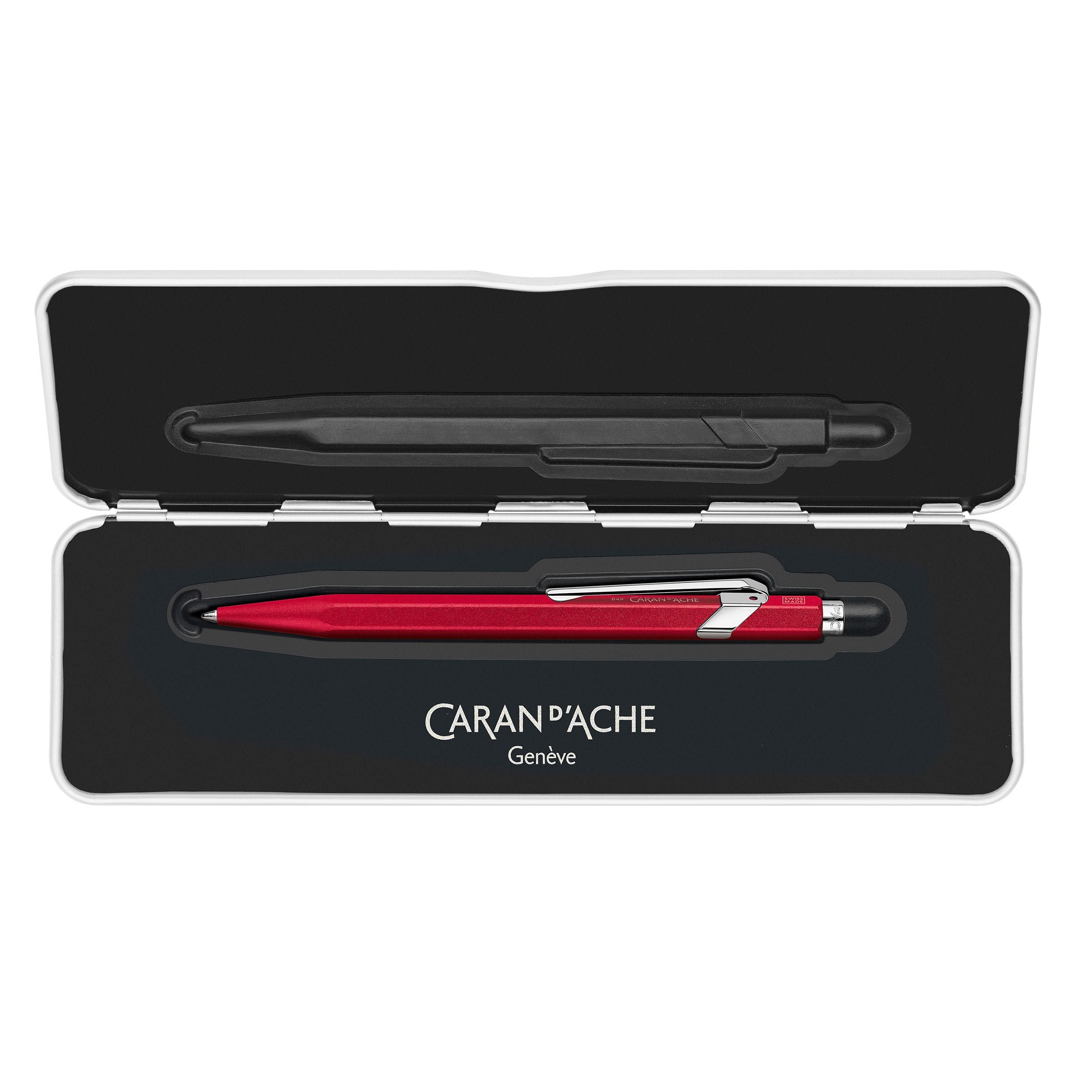 Stylo bille CARAN D'ACHE 849 Colormat - X - Rouge - 7630002351706