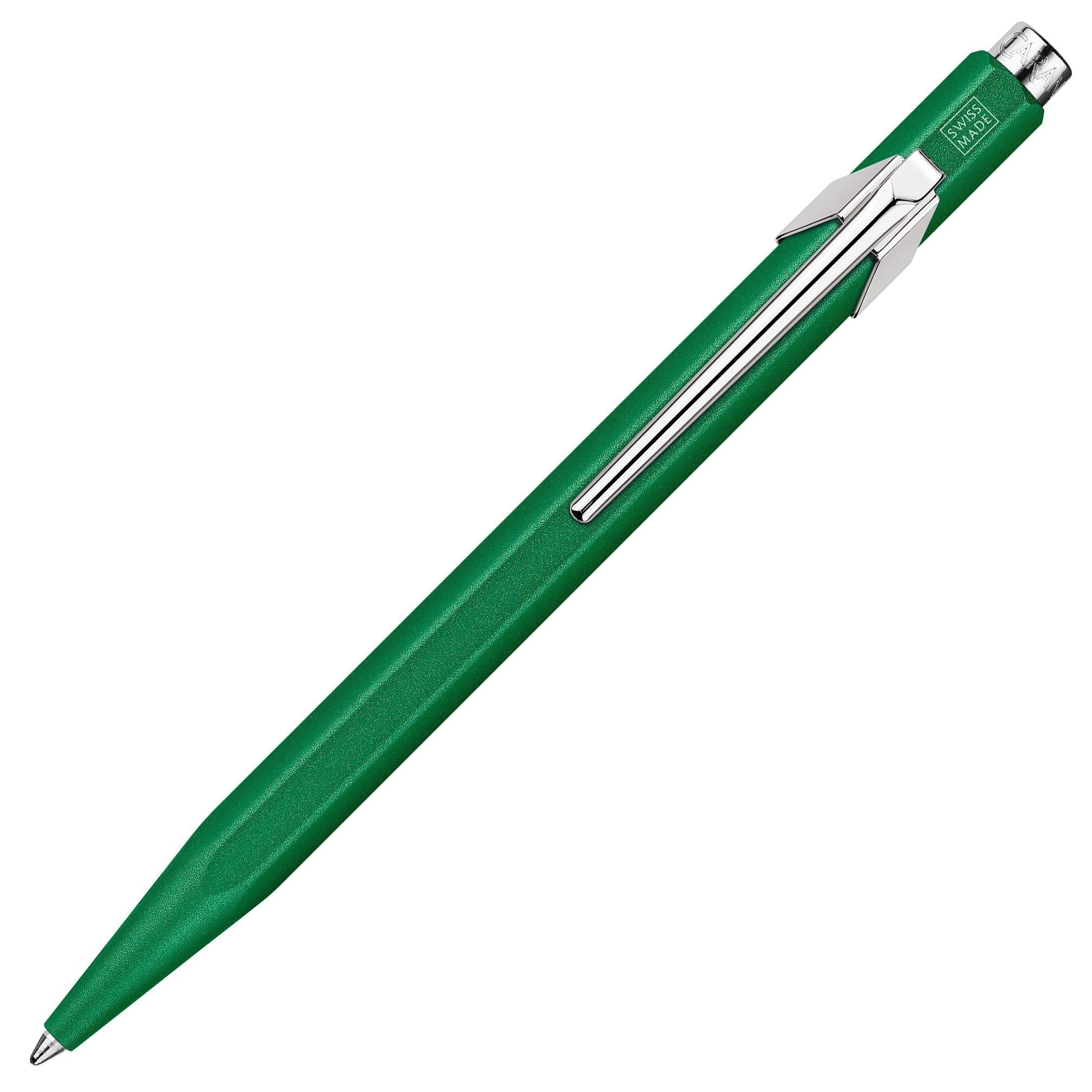 Stylo bille CARAN D'ACHE 849 Colormat - X - Vert - 7630002351942