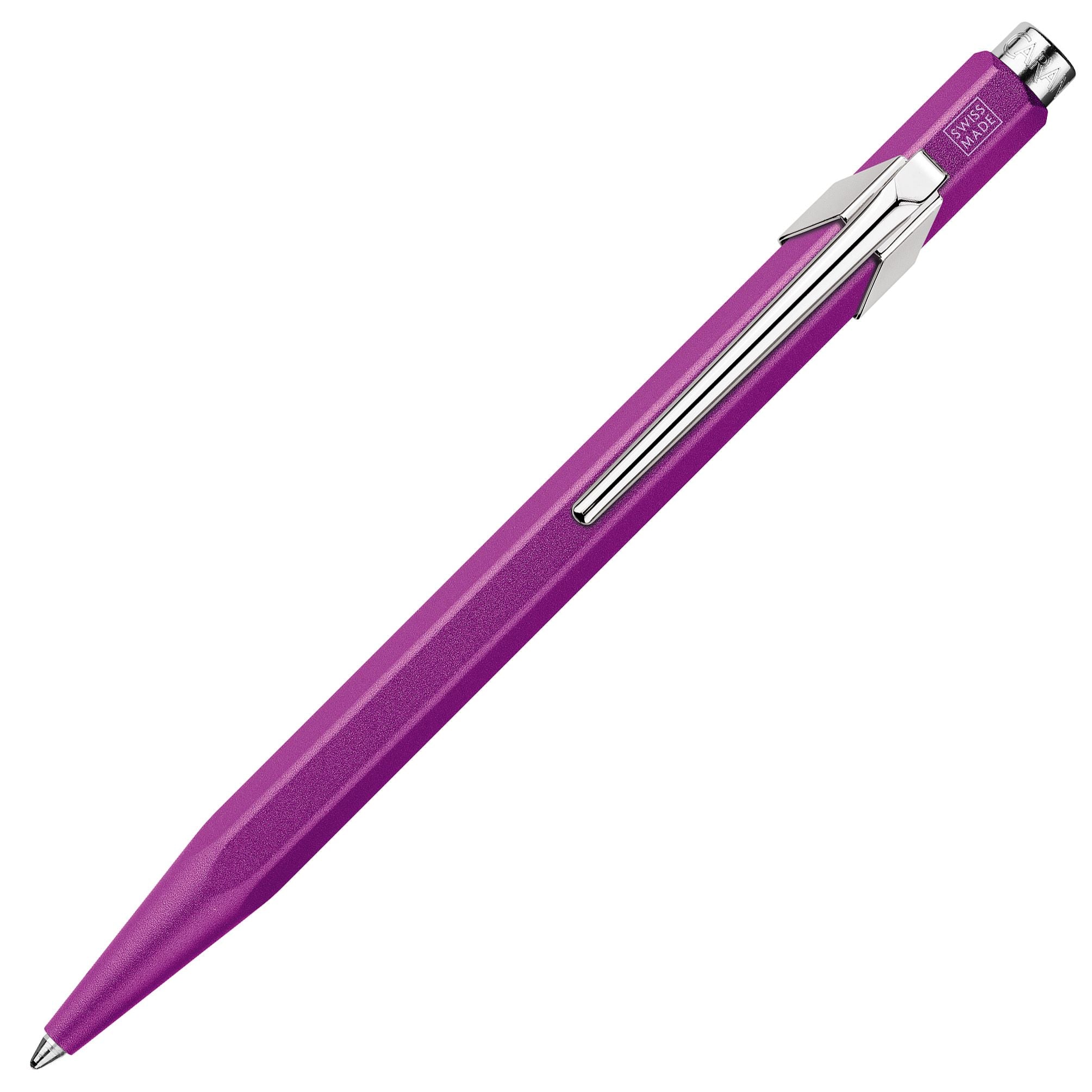 Stylo bille CARAN D'ACHE 849 Colormat - X - Violet - 7630002352048