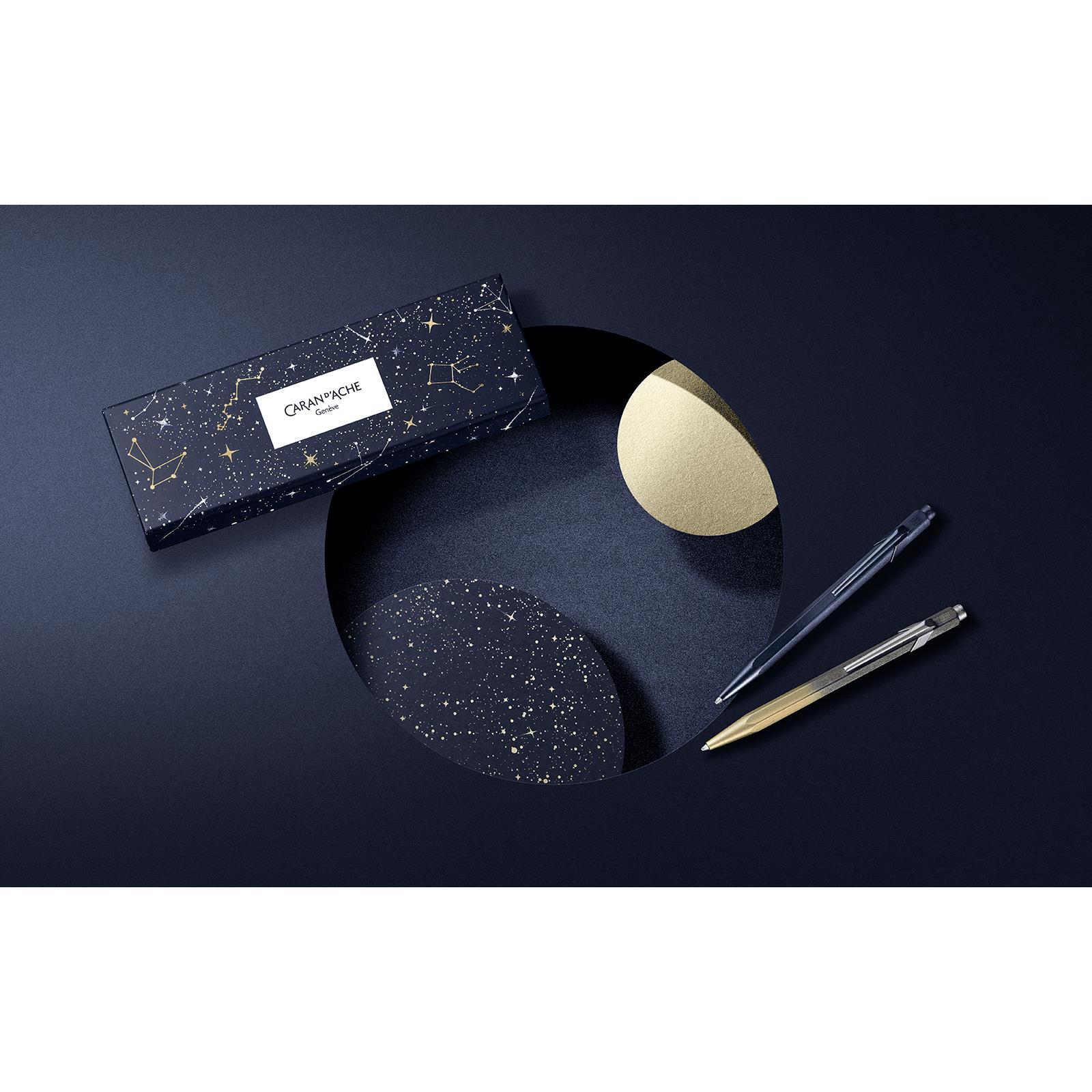 Stylo bille CARAN D'ACHE 849 COSMIC BLUE Édition Spéciale - Medium (M) - Bleu -