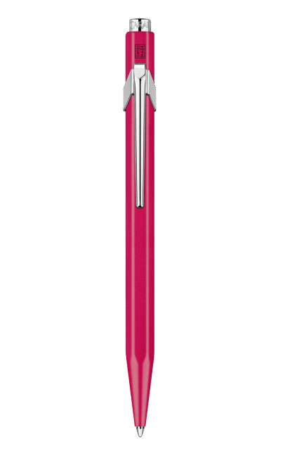 Stylo bille CARAN D'ACHE 849 Fluo Line - Rose Fluo - 7610186029097
