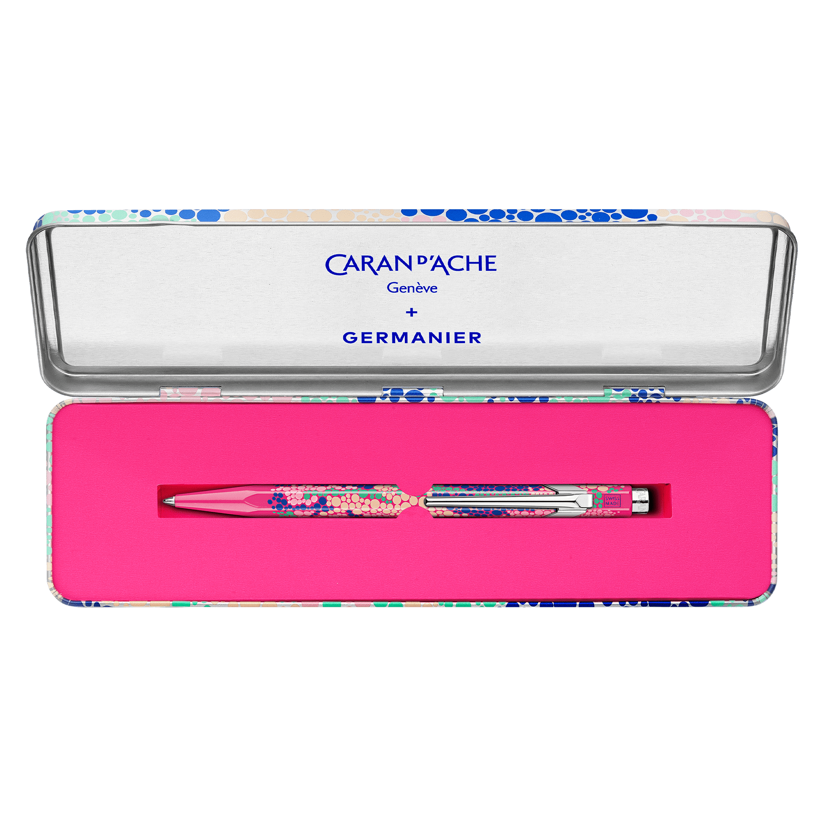 Stylo bille CARAN D'ACHE 849 Germanier Édition Spéciale - Rose -