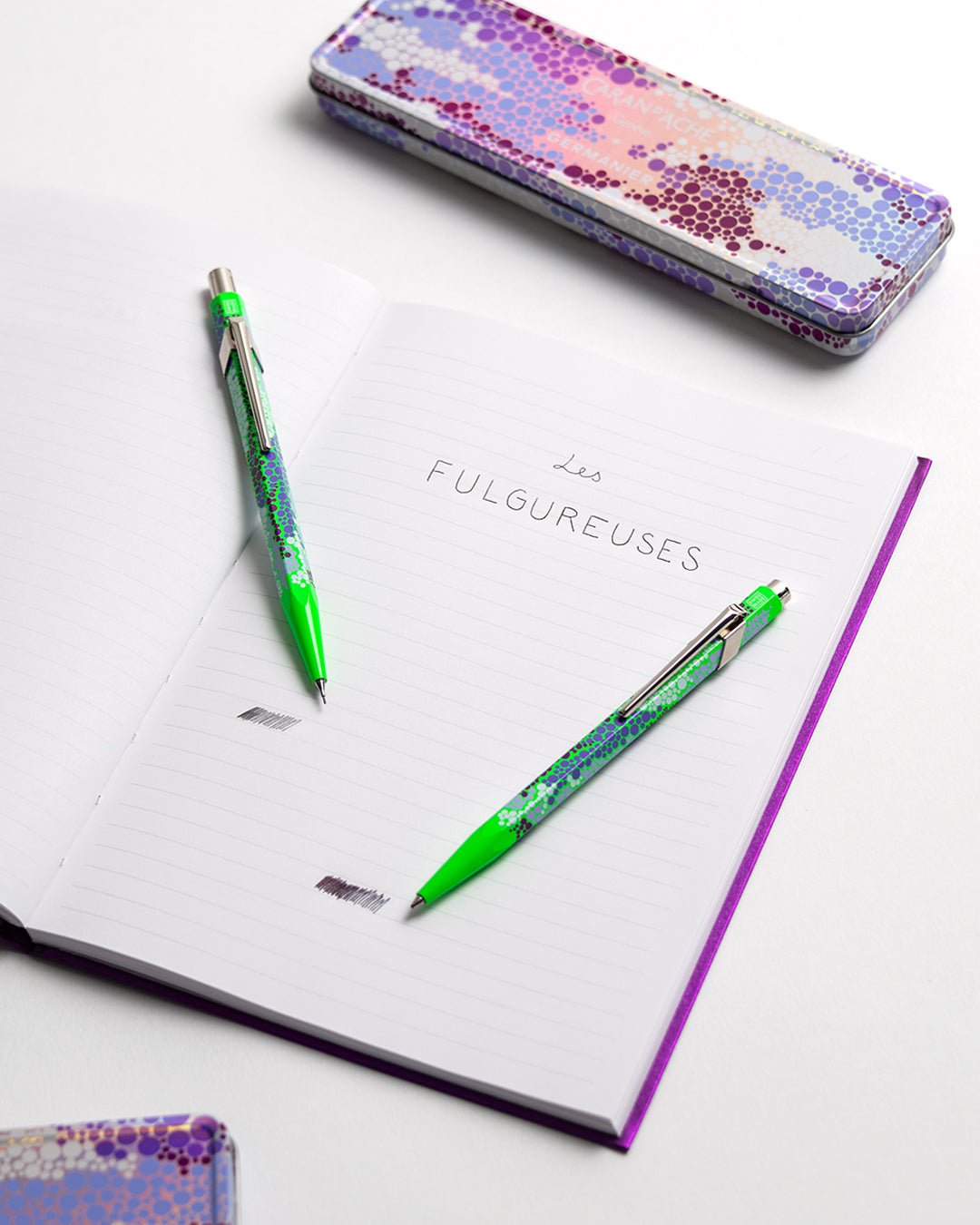 Stylo bille CARAN D'ACHE 849 Germanier Édition Spéciale - Vert -
