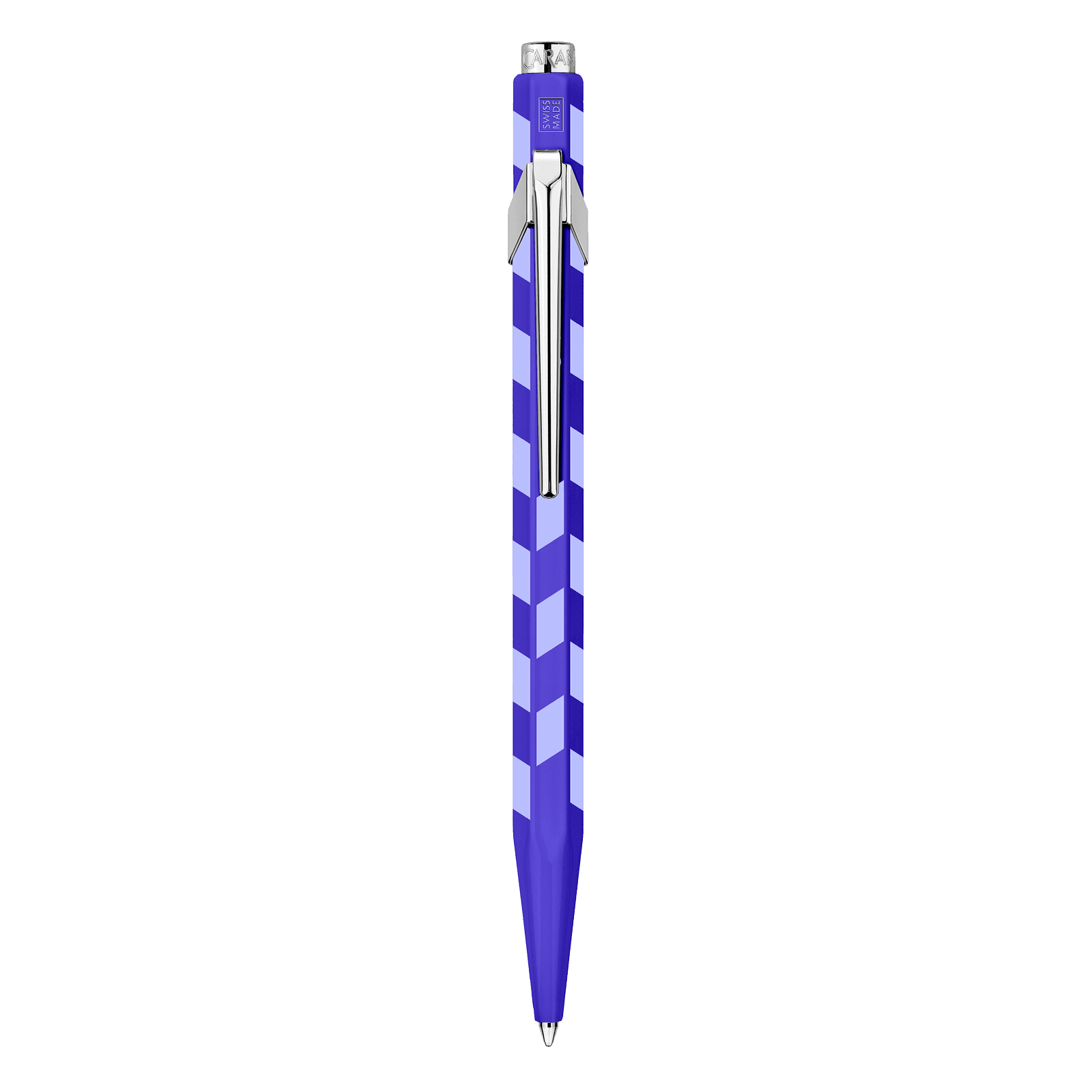 Stylo bille CARAN D'ACHE 849 Mosaic Édition Spéciale - Bleu Roi - 7630002364508