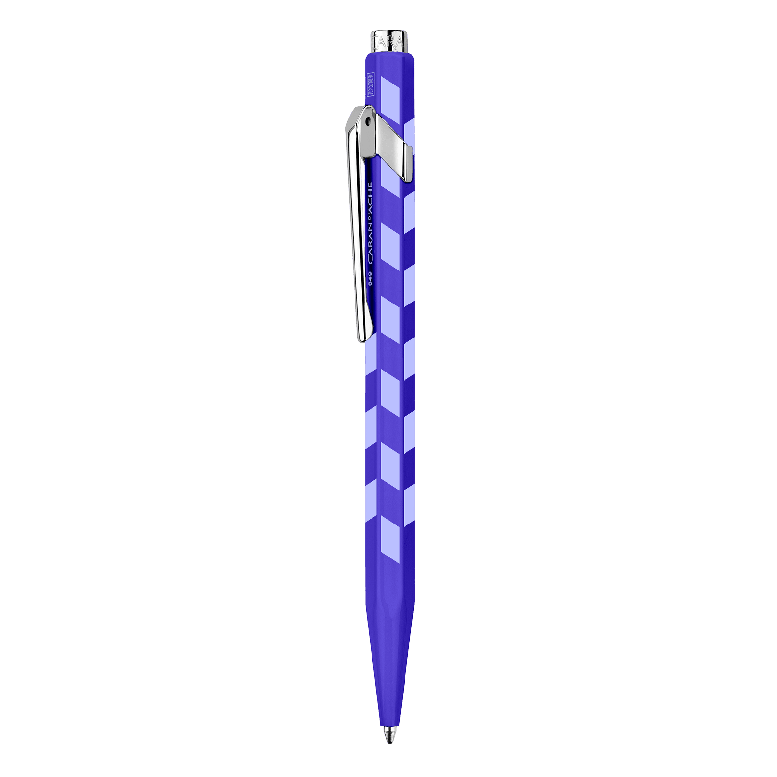 Stylo bille CARAN D'ACHE 849 Mosaic Édition Spéciale - Bleu Roi - 7630002364508