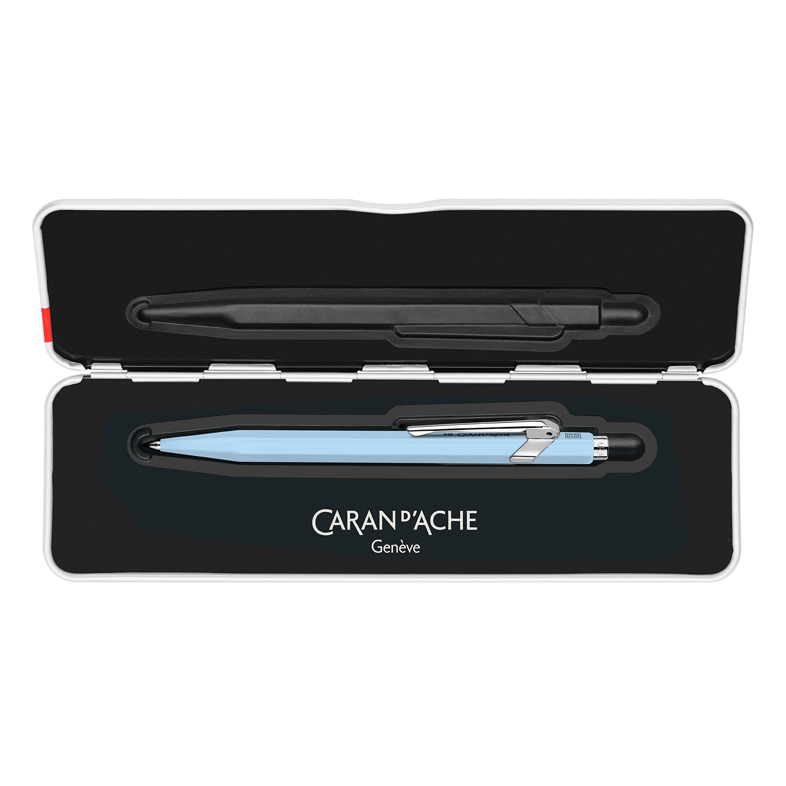 Stylo bille CARAN D'ACHE 849 Pastel - Bleu Pastel -