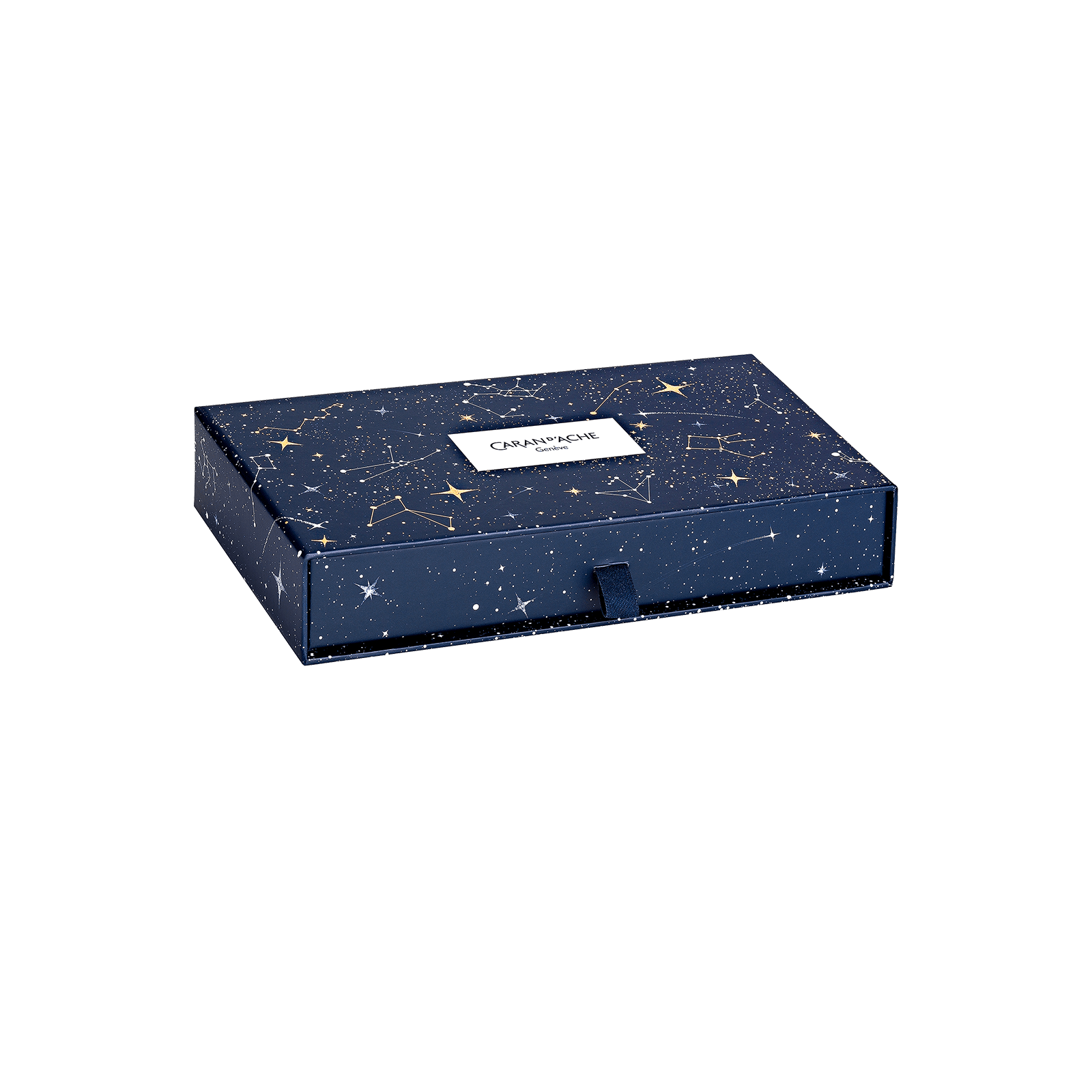 Stylo bille CARAN D'ACHE Léman COSMIC BLUE Édition Spéciale - Medium (M) - Bleu nuit -