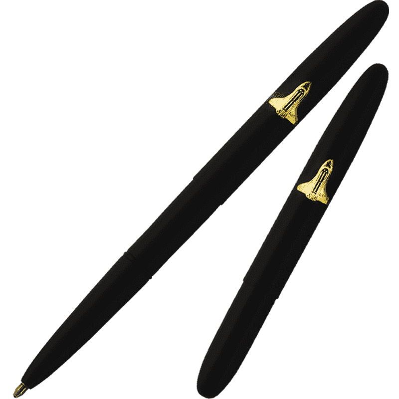 Stylo bille FISHER SPACE PEN Bullet Édition Navette Spatiale - Noir Mat - 747609844245