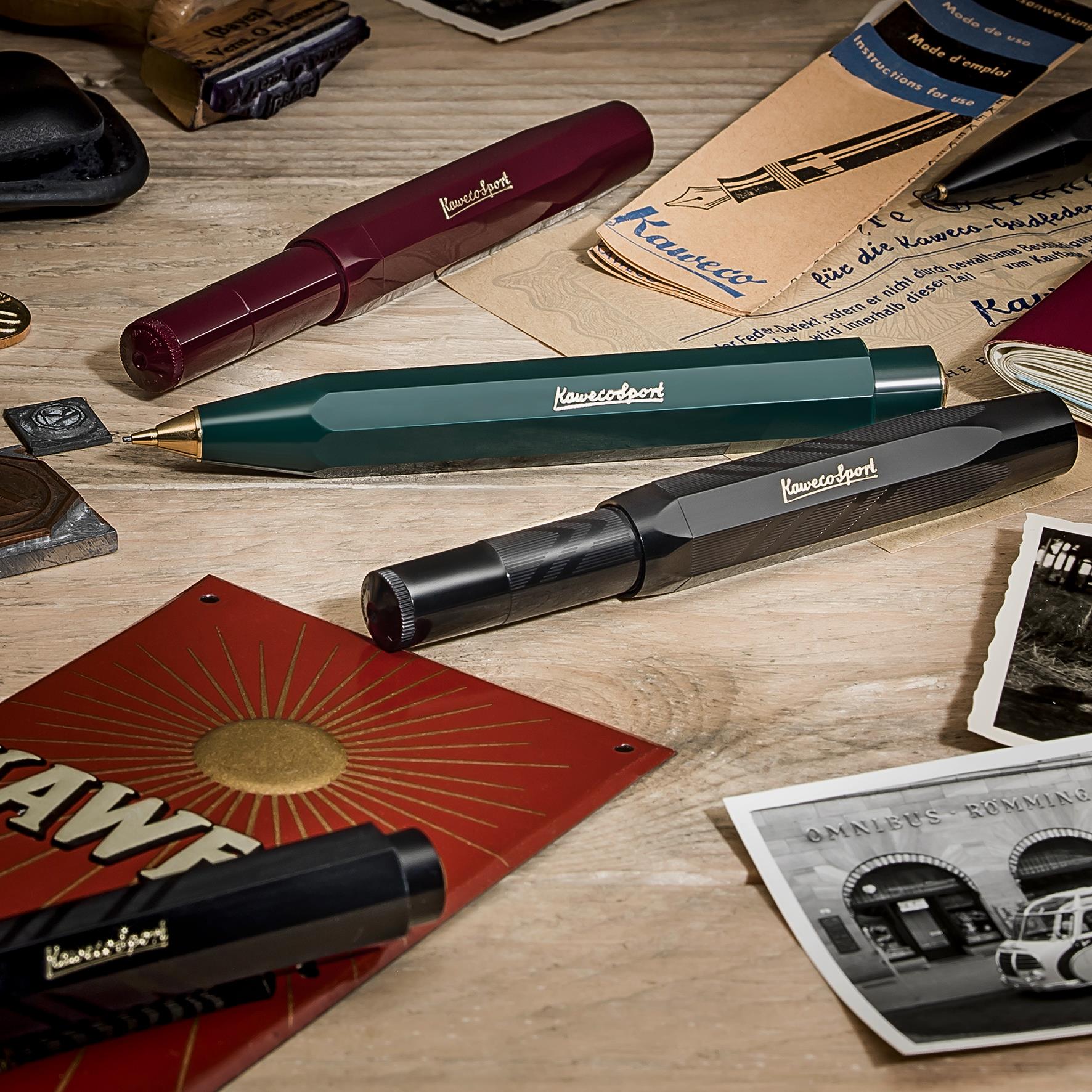 Stylo bille KAWECO Classic Sport - Green - 4250278605049