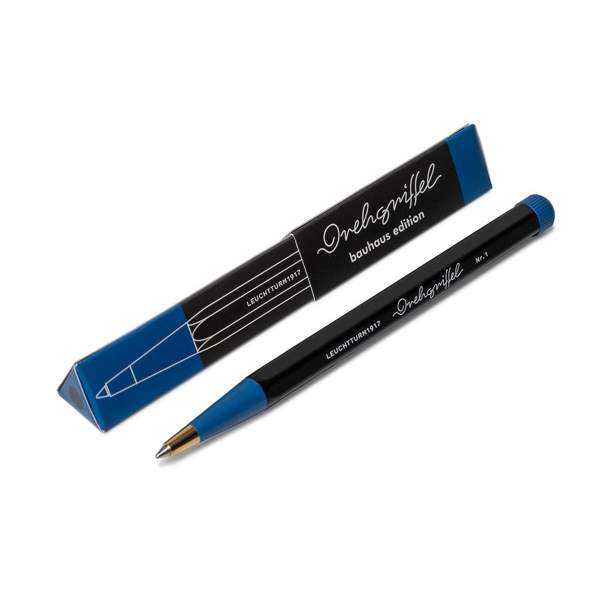 Stylo bille LEUCHTTURM1917 Drehgriffel Nr. 1 Bauhaus Edition - Black/Royal Blue - 4004117616365