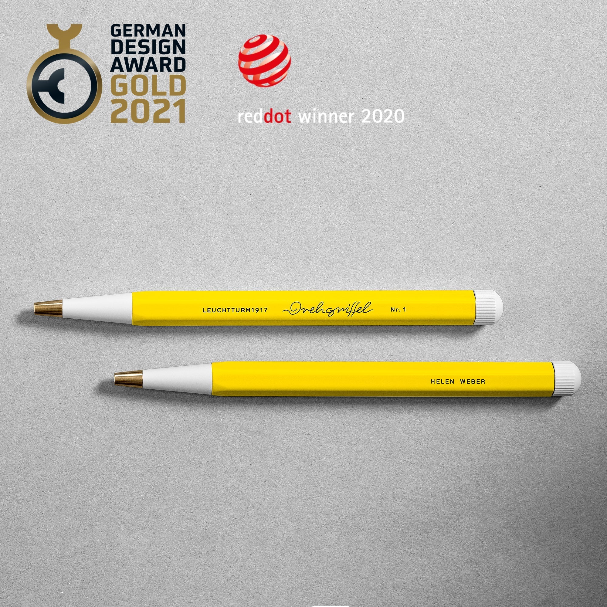 Stylo bille LEUCHTTURM1917 Drehgriffel Nr. 1 - Lemon - 4004117578830
