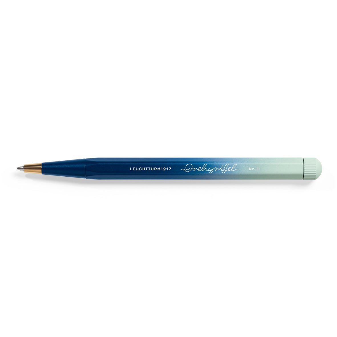 Stylo bille LEUCHTTURM1917 Gradient Edition - Navy/Mint Green - 4004117668173