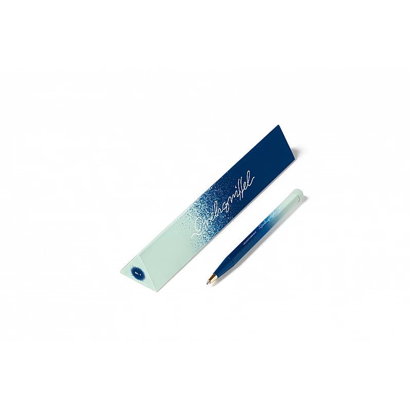 Stylo bille LEUCHTTURM1917 Gradient Edition - Navy/Mint Green - 4004117668173