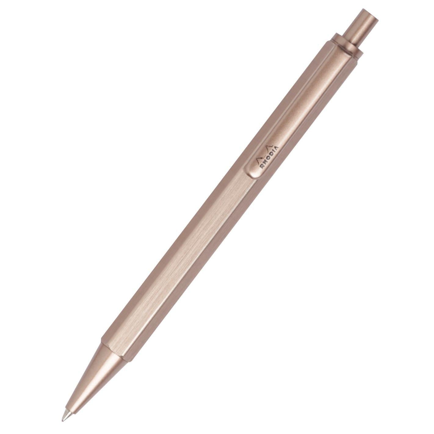 Stylo bille RHODIA scRipt - Bois de Rose - 3037920093857