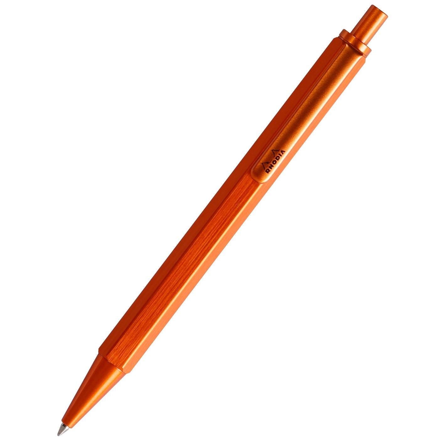 Stylo bille RHODIA scRipt - Orange - 3037920093888