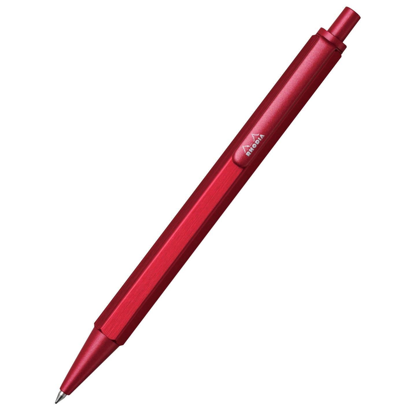Stylo bille RHODIA scRipt - Rouge - 3037920093840