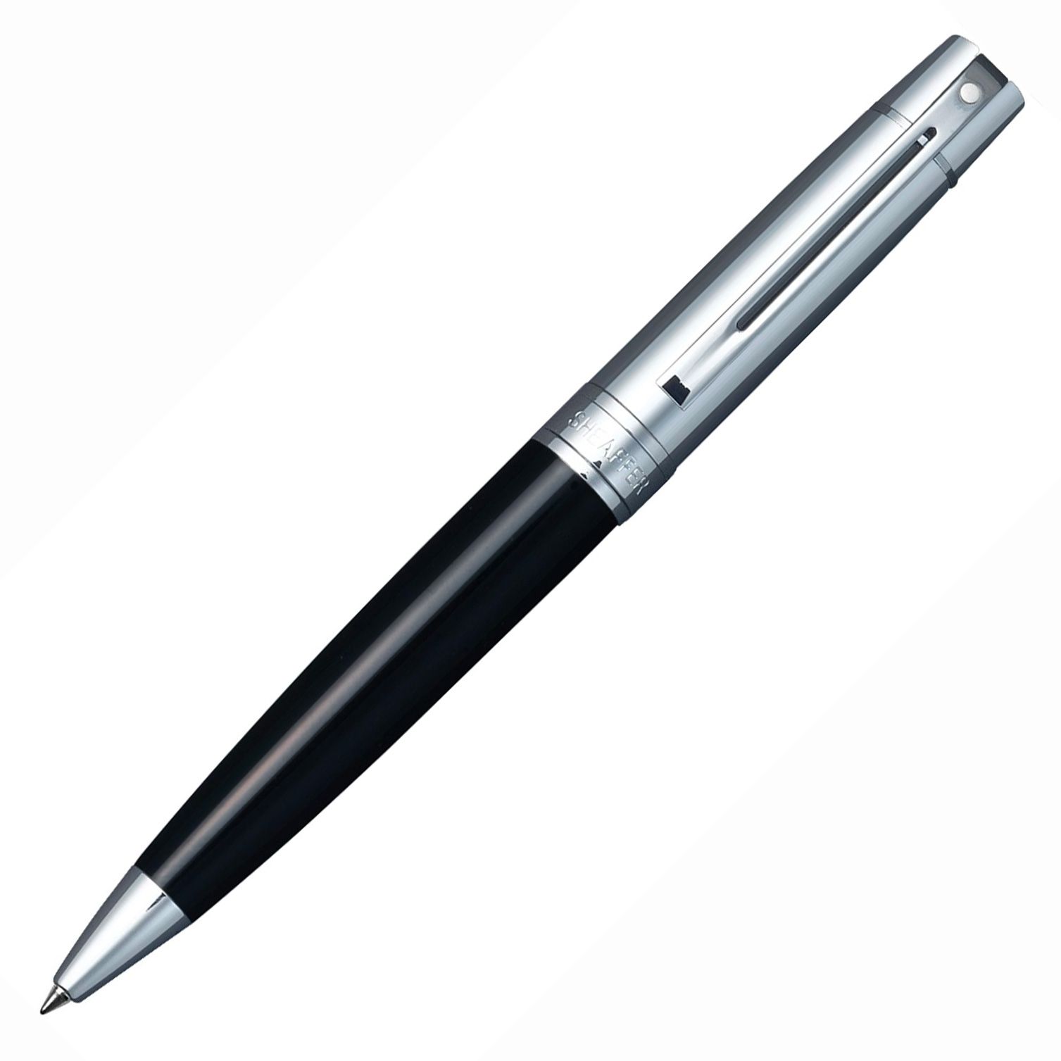 Stylo bille SHEAFFER 300 - Brushed Black CT -