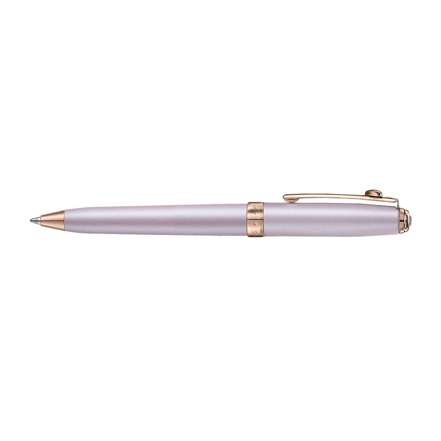 Stylo bille SHEAFFER Prelude Mini Emily in Paris - Pastel Pink & Swarovski Crystal RGT -