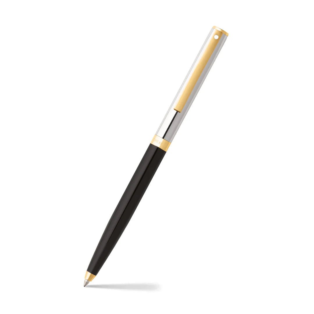 Stylo bille SHEAFFER Sagaris - Gloss Black & Chrome GT - 0074040179347