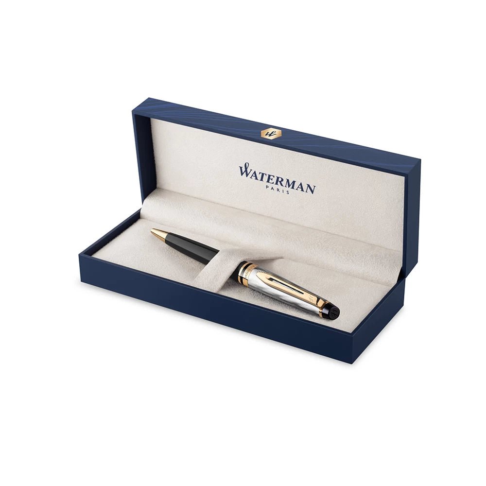 Stylo bille WATERMAN Expert Reflets de Paris - Medium (M) - Noir - -
