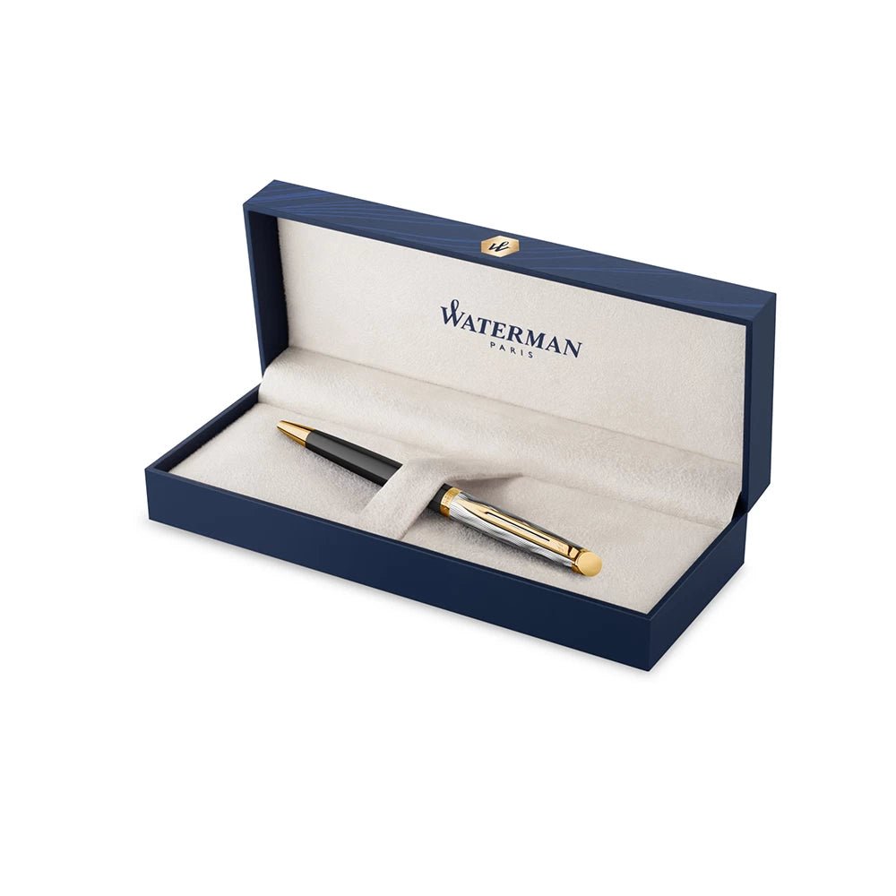 Stylo bille WATERMAN Hémisphère Reflets de Paris - Medium (M) - Noir - -
