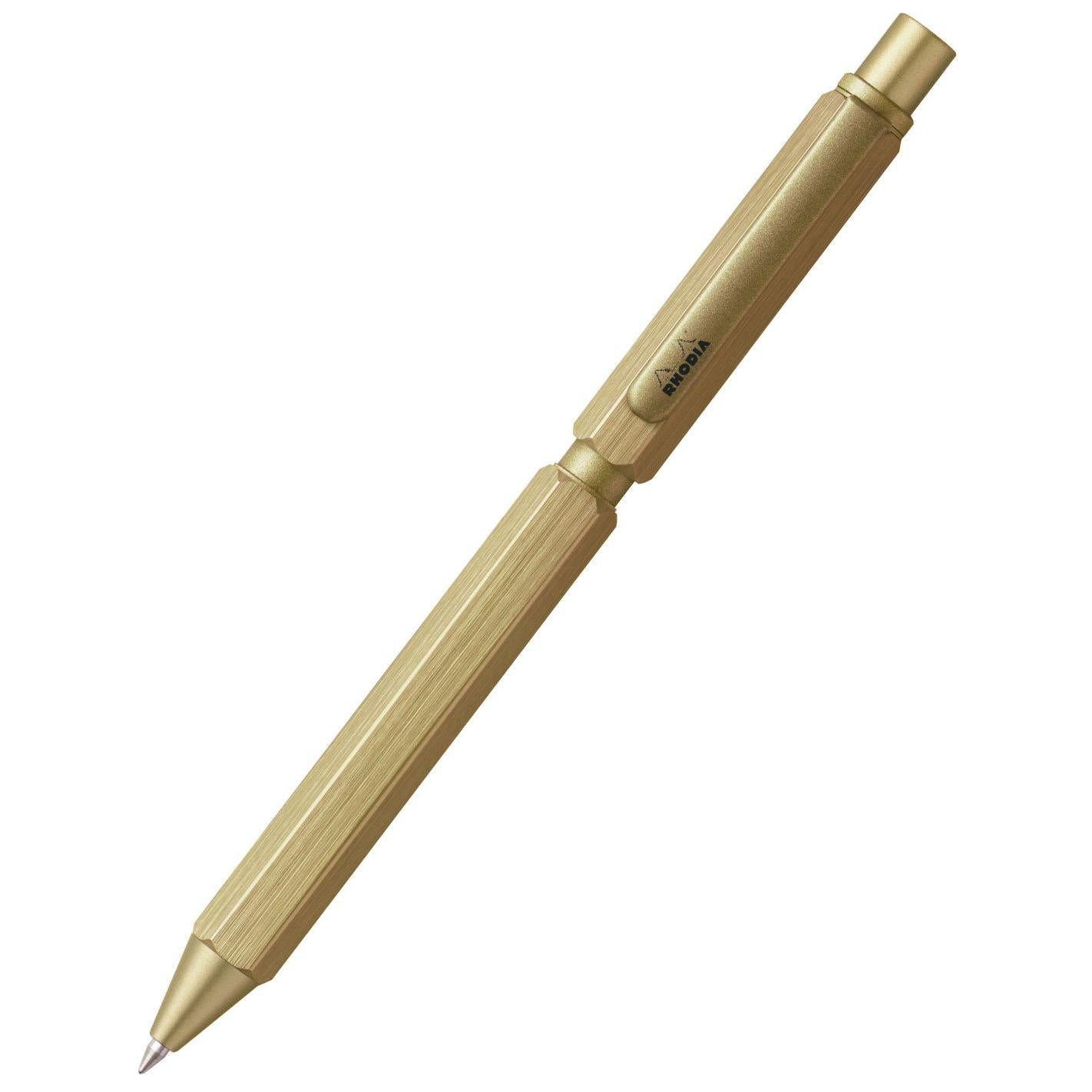 Stylo multifonction RHODIA scRipt - Or - 3329680093452