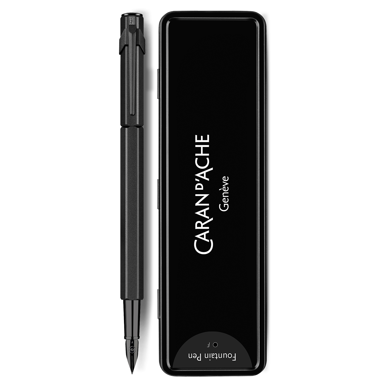 Stylo plume CARAN D'ACHE 849 Black Code - Fine (F) -