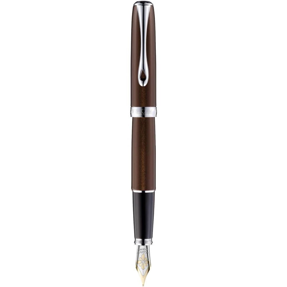 Stylo plume DIPLOMAT Excellence A2 - Marrakesh Chrome (plume acier) - Extra - fine (EF) - 4009746011062