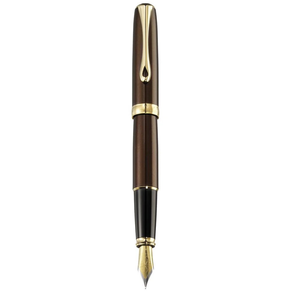 Stylo plume DIPLOMAT Excellence A2 - Marrakesh Gold (plume acier) - Extra - fine (EF) - 4009746010959