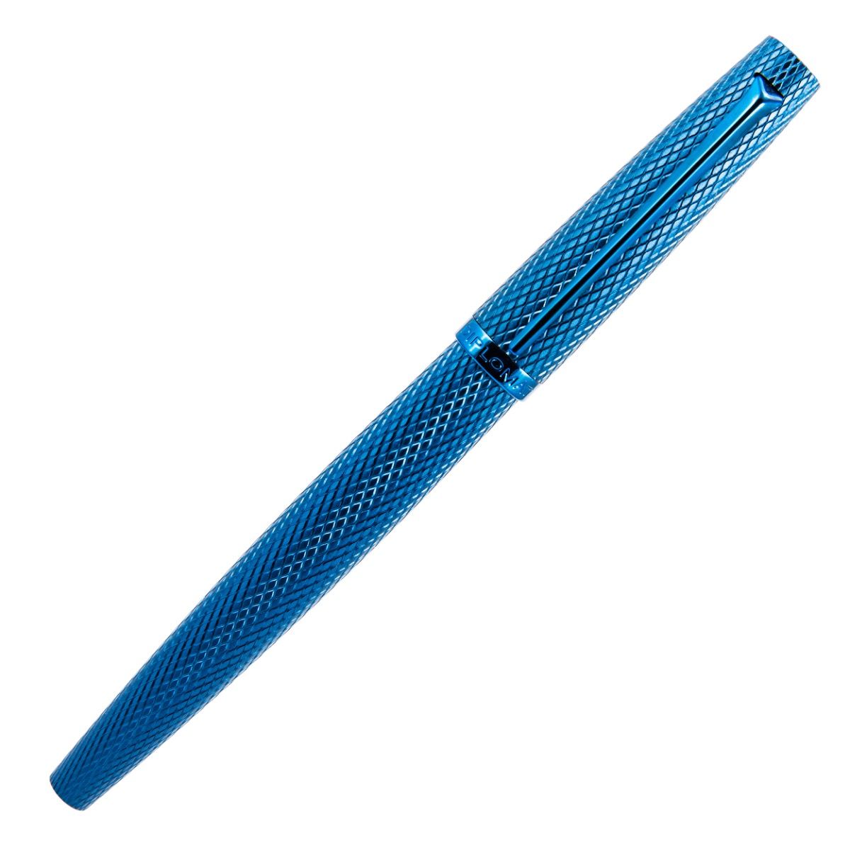 Stylo plume DIPLOMAT Viper - Blue Guilloche - Medium - fine (MF) - 4009746019884