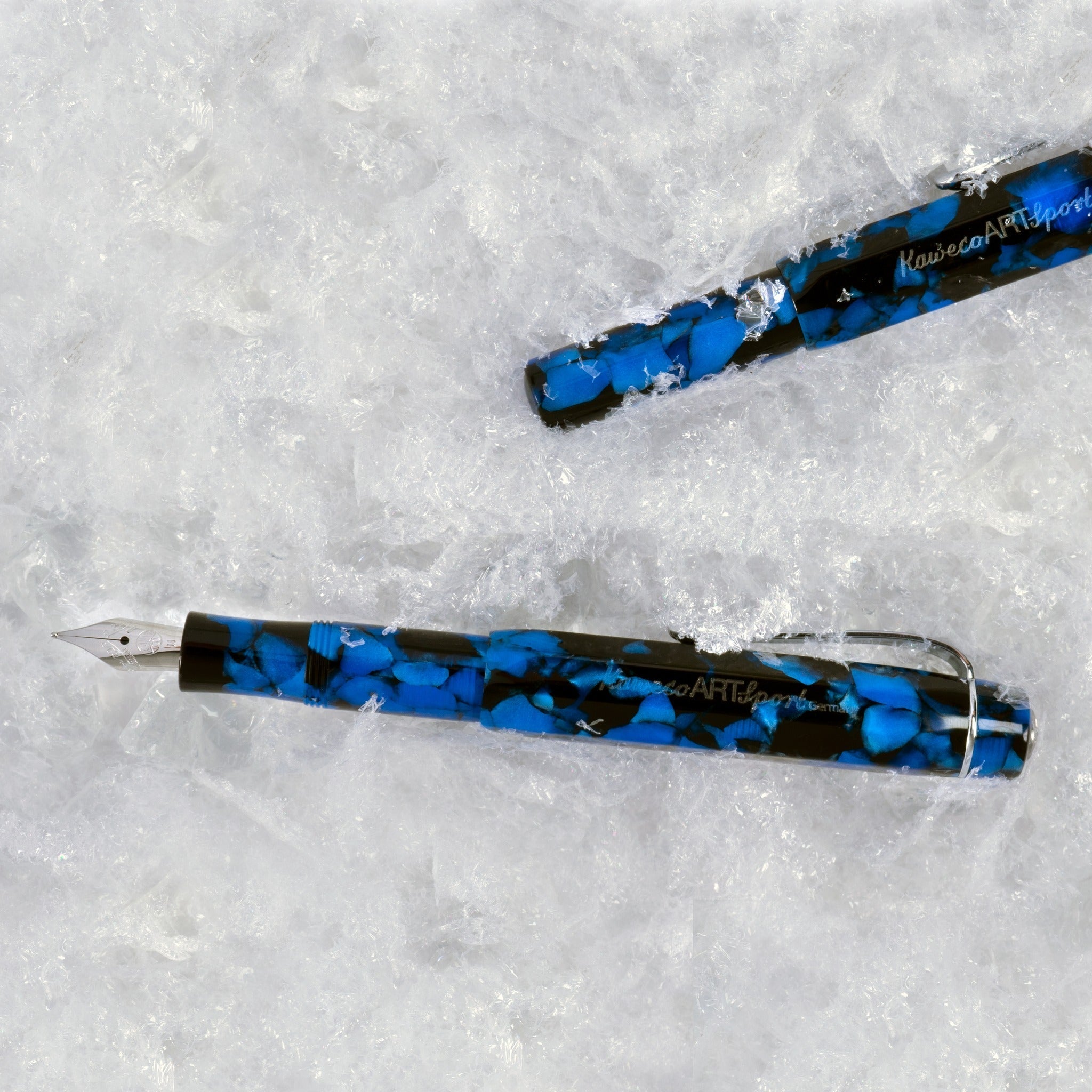 Stylo plume KAWECO Art Sport - Pebble Blue - Extra - fine (EF) - 4251734922038