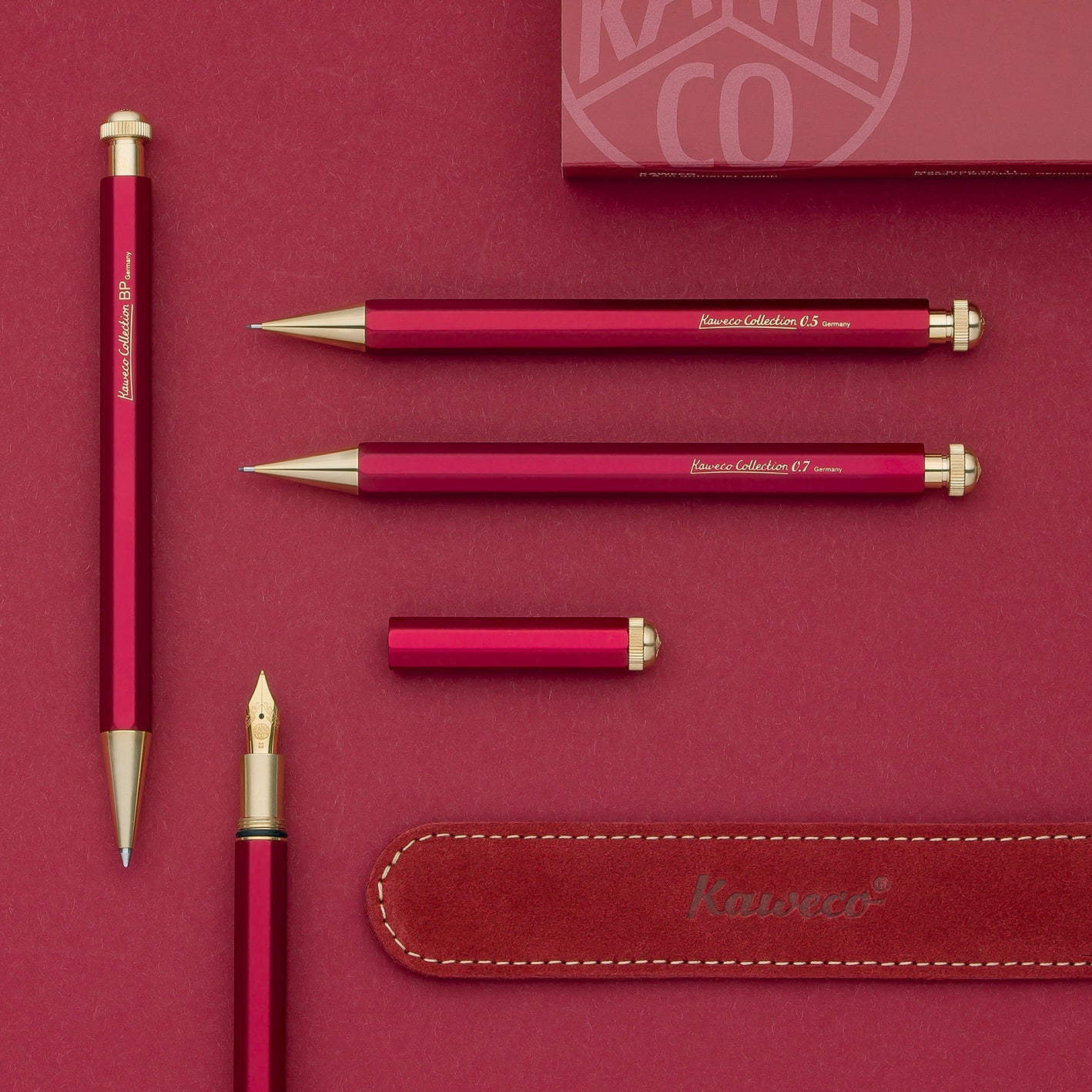 Stylo plume KAWECO Collection Special Red - Extra - fine (EF) - Red - 4251734918598