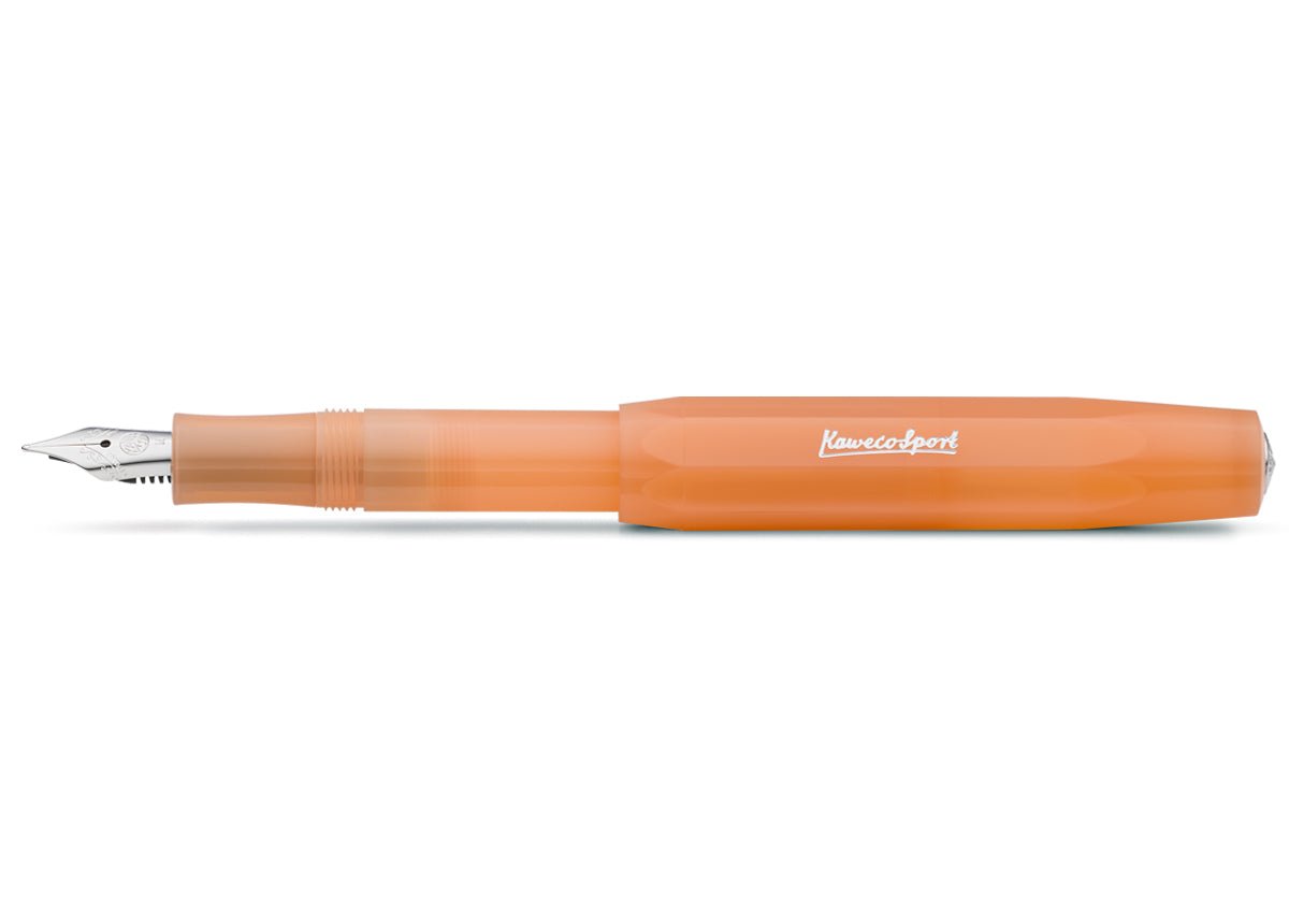 Stylo plume KAWECO Frosted Sport - Soft Mandarin - Extra - fine (EF) - 4250278617349