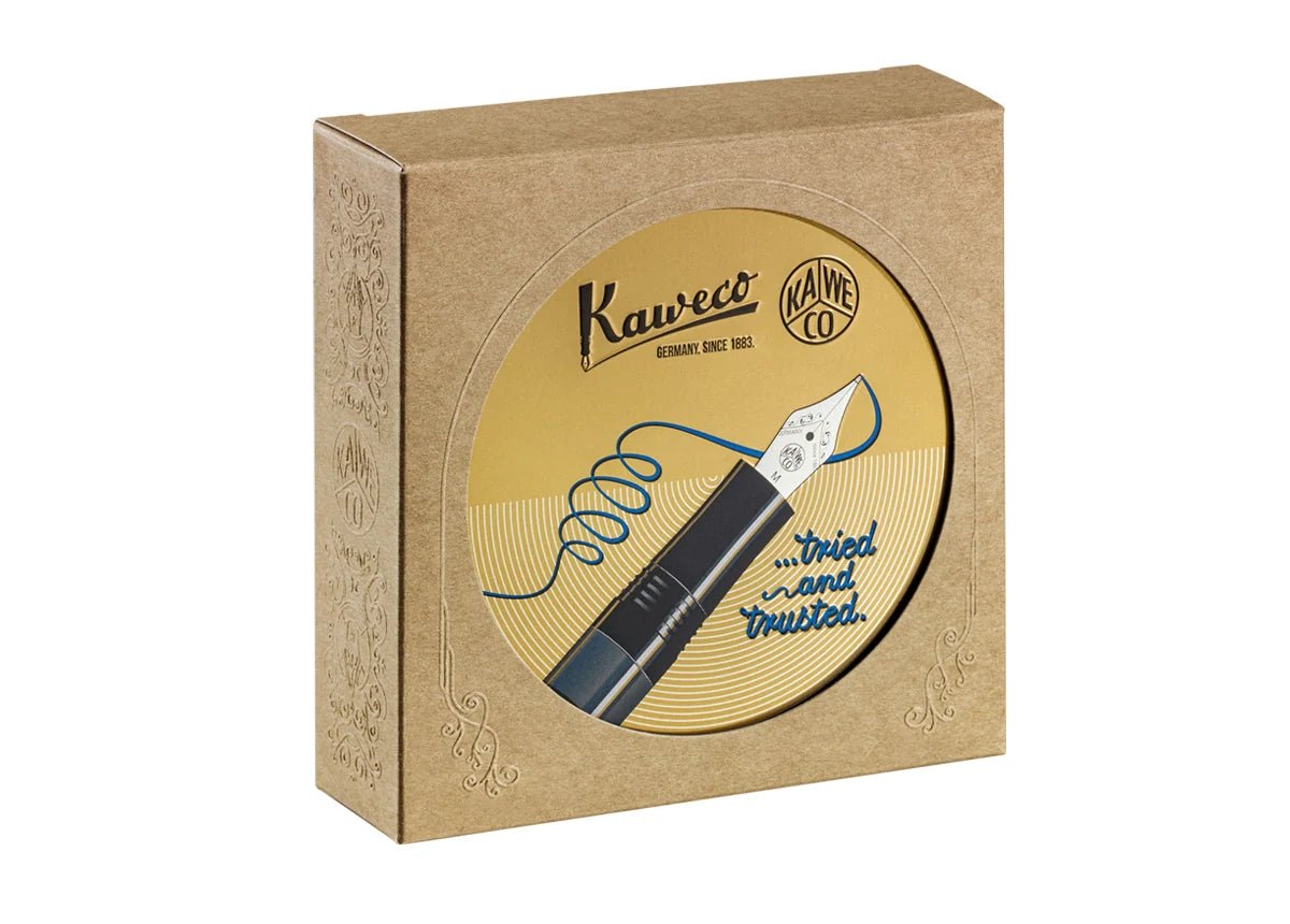 Stylo plume KAWECO Piston Sport AL Bordeaux/Gold - Extra-fine (EF) - 4251734926616