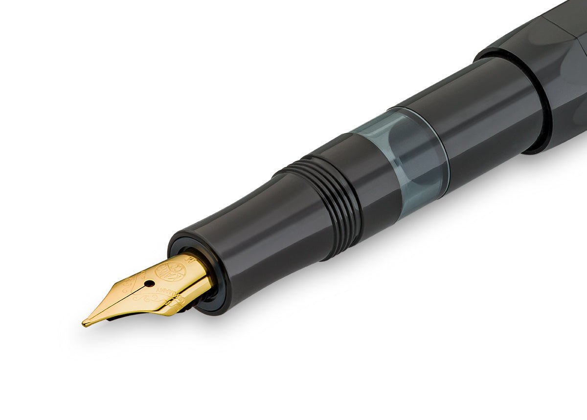 Stylo plume KAWECO Piston Sport Classic Black/Gold - Extra - fine (EF) - 4251734922649