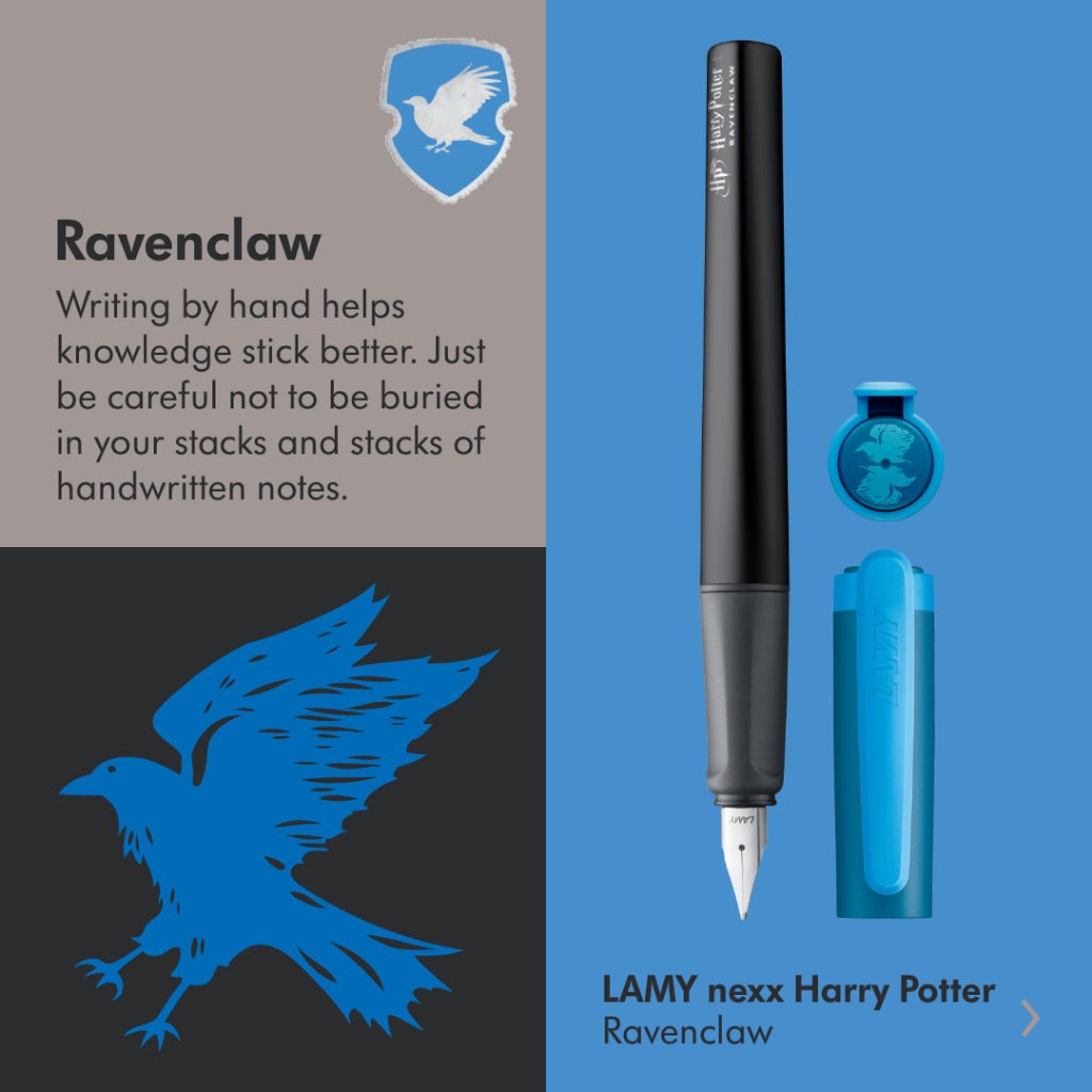 Stylo plume LAMY Nexx Édition Spéciale Harry Potter - Serdaigle - Medium (M) -