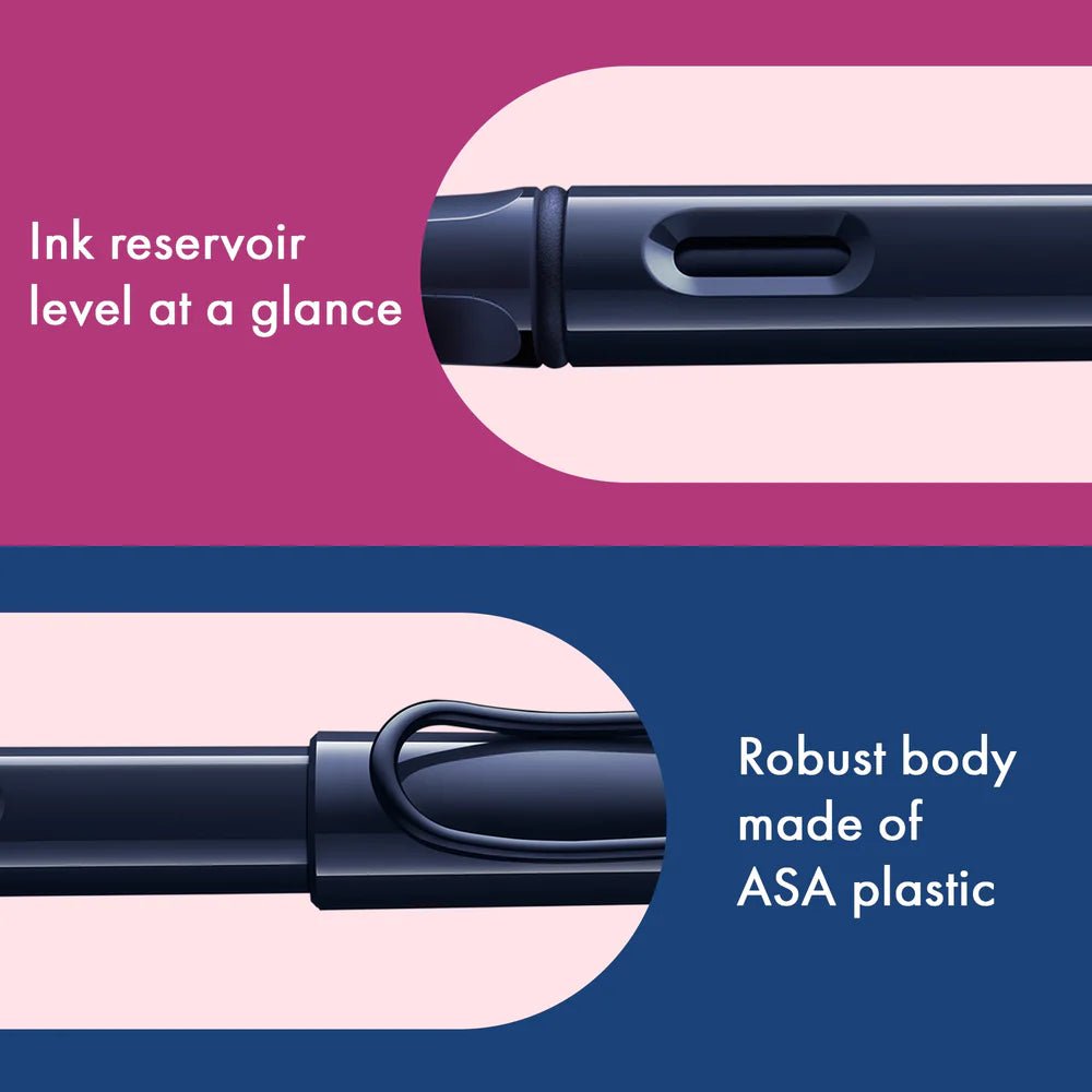 Stylo plume LAMY safari Édition Spéciale 2025 - Dark Dusk - Extra - fine (EF) -